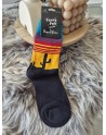 Chaussette FunnyPair haute lignée  cactus