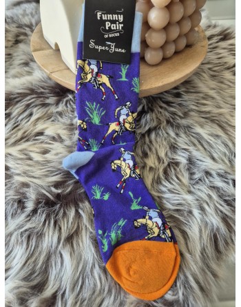 Chaussette funnyPair haute...