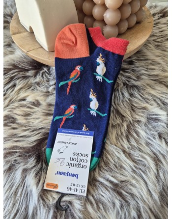 Chaussette courte peroquet...
