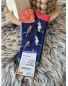 Chaussette courte peroquet en coton bio BENY-5604