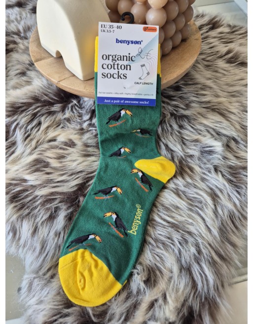 Chaussettes haute pelican Coton Bio BENY-046