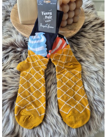 Chaussette funnyPair haute...