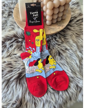 Chaussette funnyPair haute...