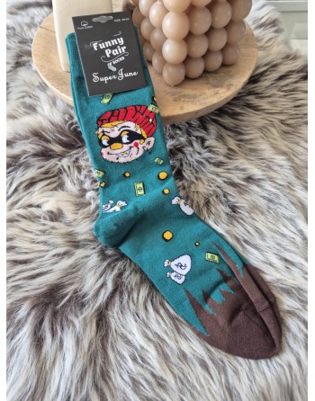 Chaussette funnyPair haute...
