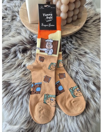 Chaussette funnyPair haute...