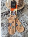 Chaussette funnyPair haute biscuits