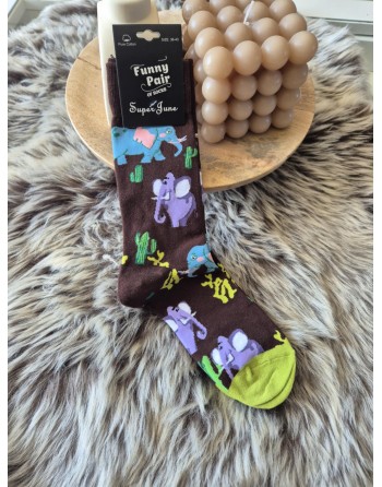 Chaussette funnyPair haute...