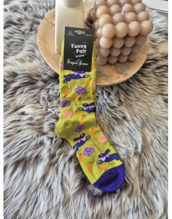 Chaussette funnyPair haute...