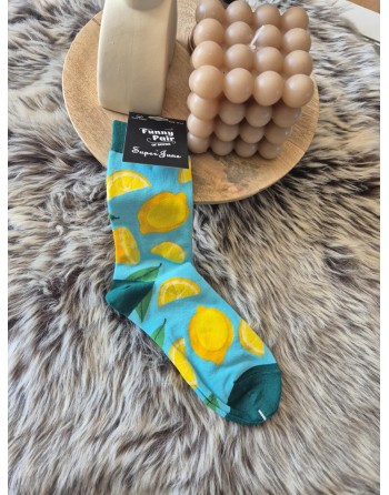 Chaussette funnyPair haute...