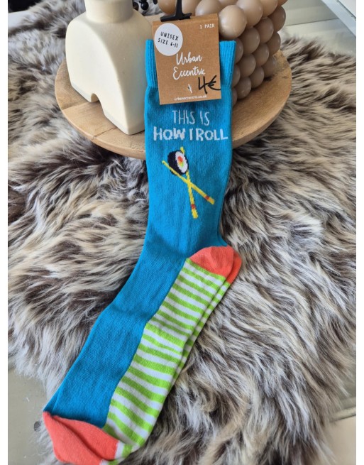 Unisex "This is How I Roll" Socks