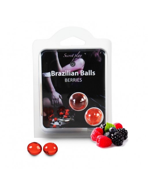 Duo Brazilian Balls Fruit des bois 3385-5 Duo Brazilian Balls Fruit des bois 3385-5