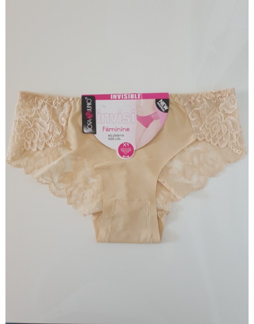 culotte invisible beige