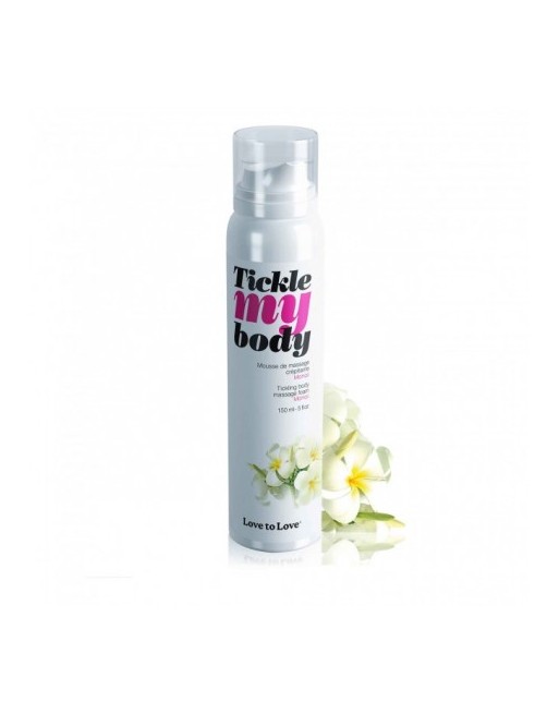 Mousse de massage crépitante monoi
