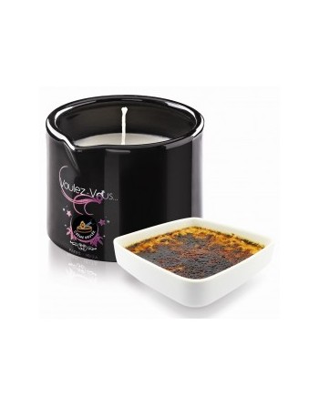 Bougie crème brulée...