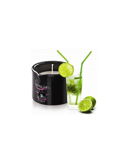 Bougie de massage Mojito