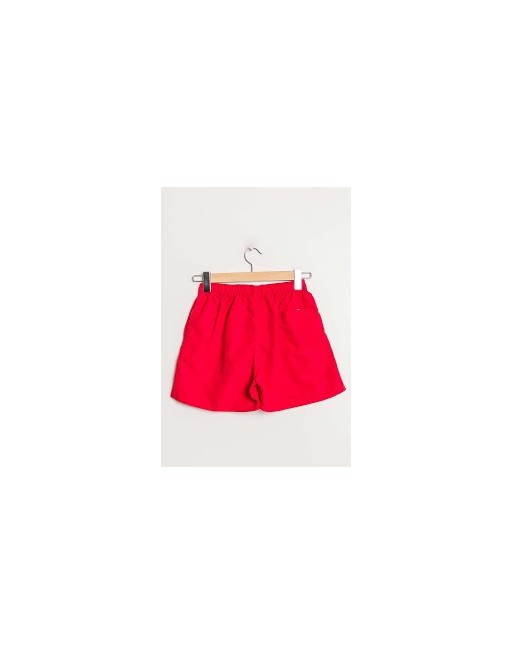 short de bain rouge