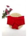 culotte rouge en cotton