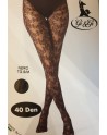 collant motifs floraux