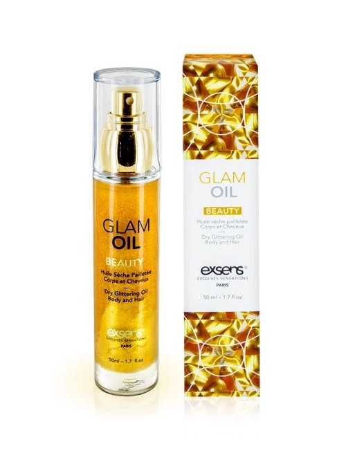 Huile sèche pailleté Corps Cheveux 50 ml Glam oil