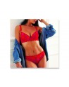 Lucy soutien-gorge à coques rouge Morgan