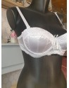 soutien-gorge à coque blanc bonnet A