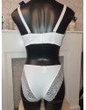 Ensemble blanc bonnet E Soutien-gorge +culotte