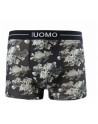 boxer noir fleurs