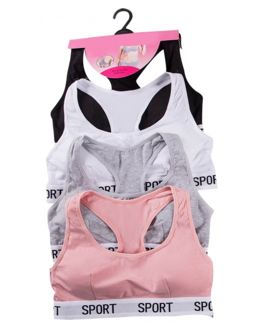 ensemble brassière + boxer rose