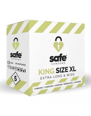 SAFE - Préservatifs - King...