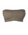 bandeau grande taille beige