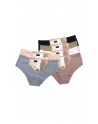 Culotte invisible taille haute lila