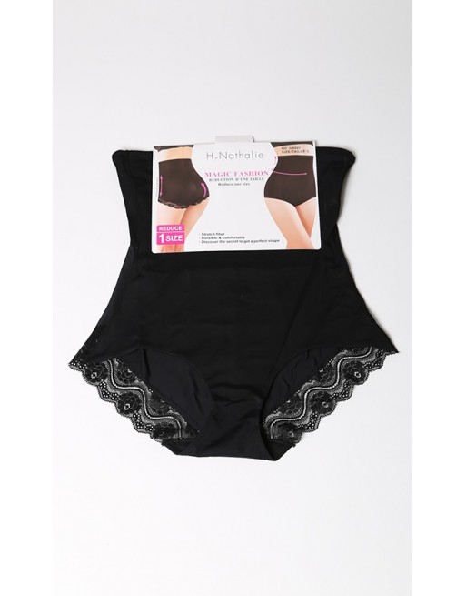 culotte gainante et dentelle noir