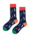 Chaussettes haute peroquet Coton Bio BENY-048