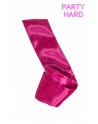 Bandeau rose satiné