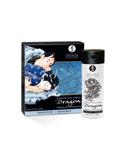 DRAGON Crème SENSITIVE de virilité - SHUNGA