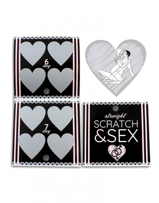 Scratch & Sex Couple HETERO jeu à gratter