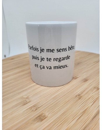 Mug parfois je me sens...