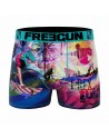 Boxer freegun dinosaure skateur