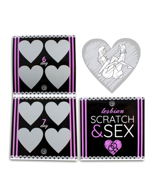 Scratch & Sex Couple FEMME jeu à gratter
