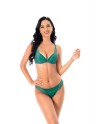 Ensemble soutien gorge + tanga vert bonnet B et C  push up