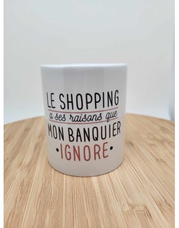 mug  Le shopping