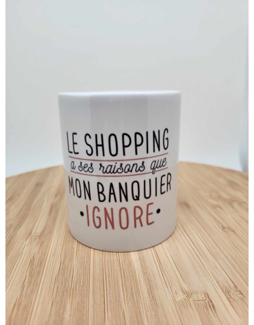 mug  Le shopping