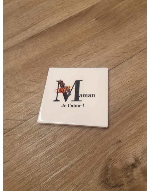 Sous verre Maman Je t'aime