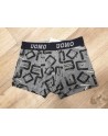 Boxer homme ourson gris