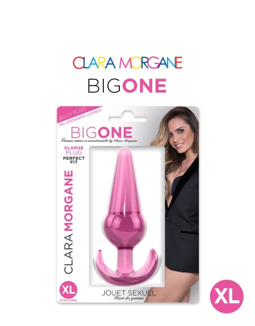 BigOne Plug Anal Jelly Rose XL