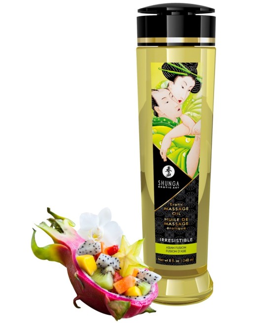 Shunga Huile de Massage Irrésistible Fusion d'Asie