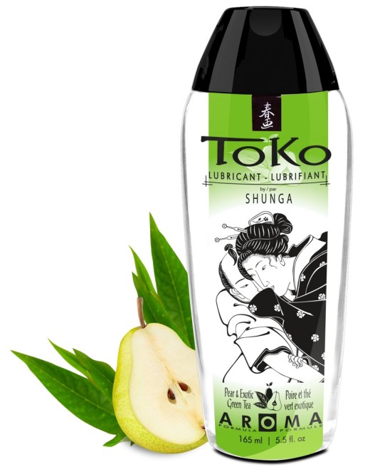 Shunga Toko lubrifiant à l'eau Poire - Thé vert